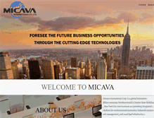 Tablet Screenshot of micava.net